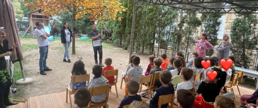 Едукација малишана о птицама грабљивицама Едукација малишана о птицама грабљивицама