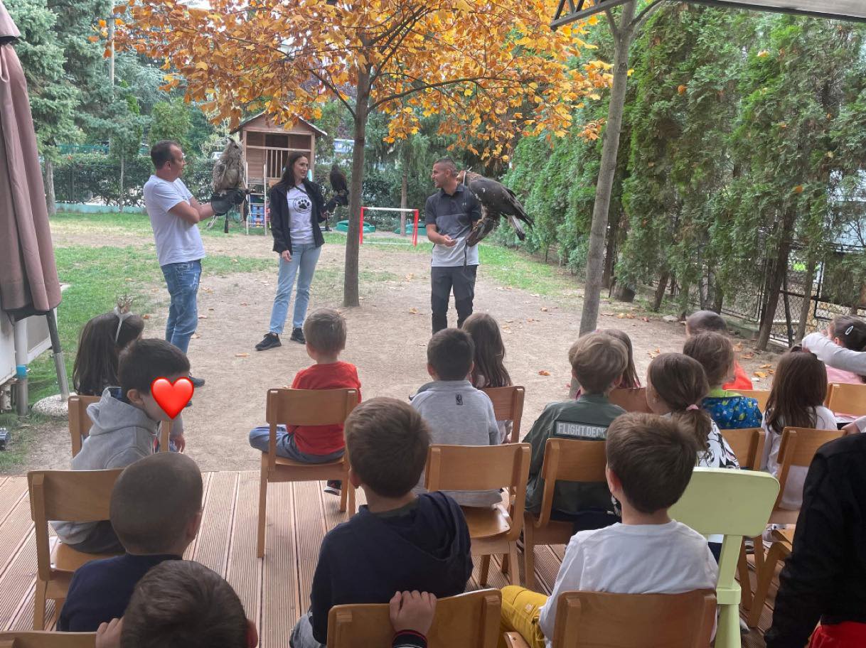Едукација малишана о птицама грабљивицама Едукација малишана о птицама грабљивицама